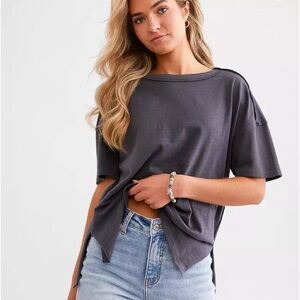 BKE/Buckle - Pieced Raw Edge Top